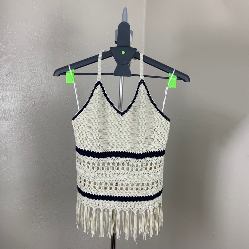 LoveMarks by Anthropologie Crochet Top